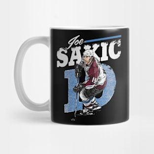 joe sakic retro Mug